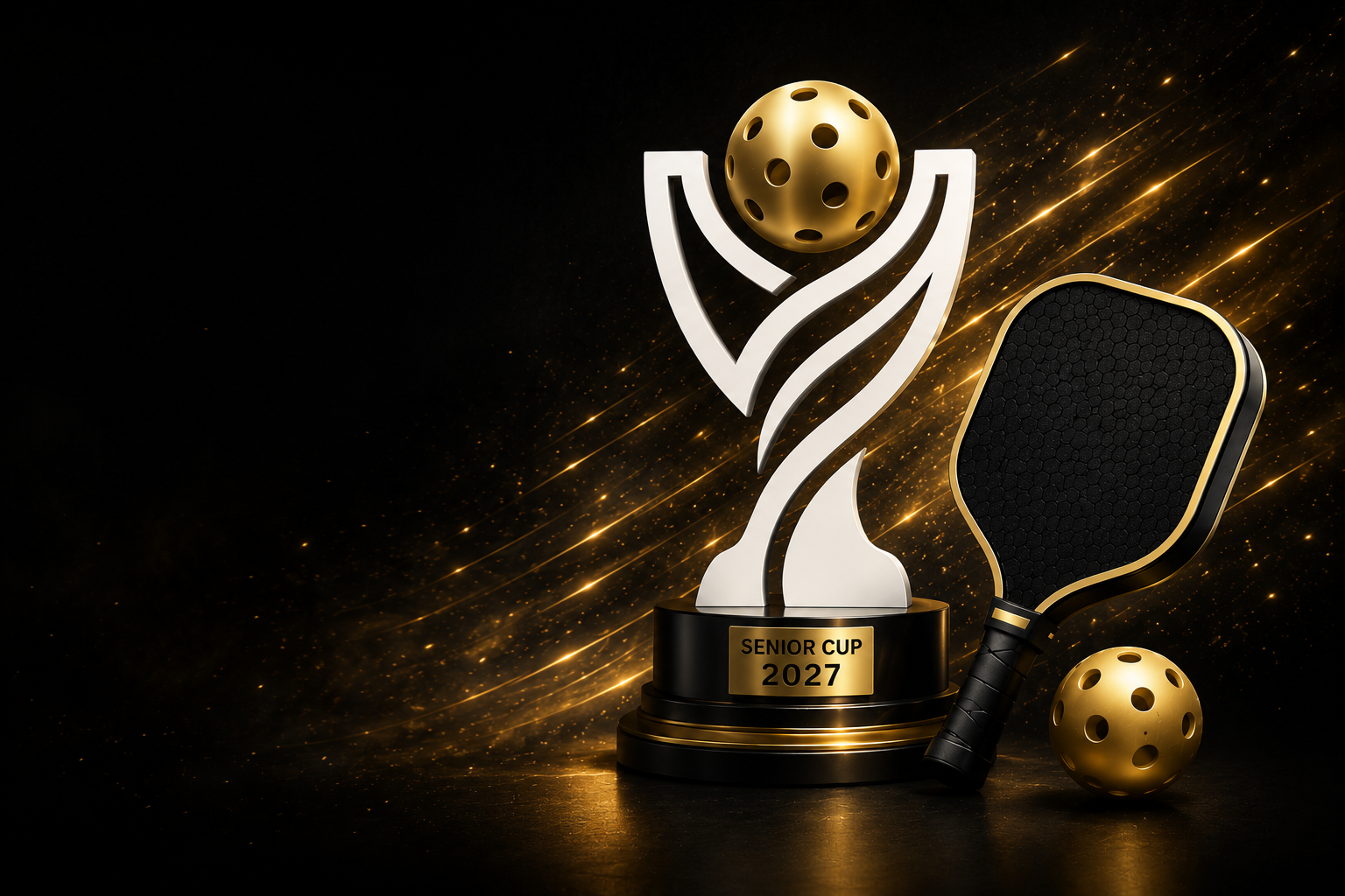 Diseño visual del campeonato de pickleball